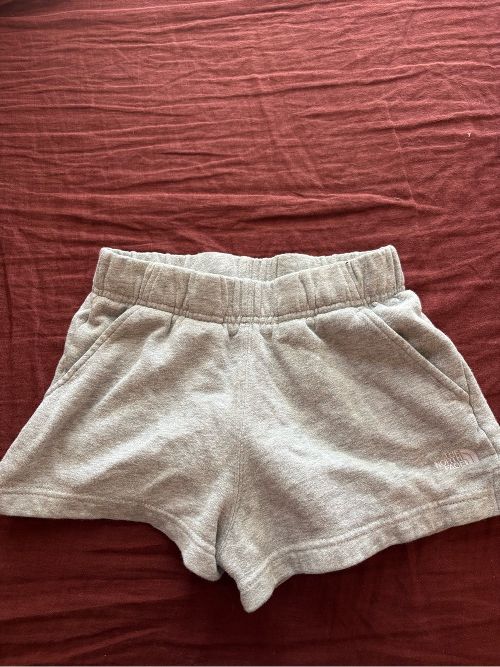 The North Face Girls' Heather Gray Fleece Shorts